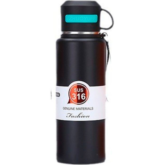 Термос Merlion Fashion 1,2 л, чорний (SUS316-1200B)