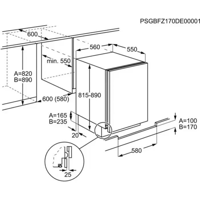 Холодильник Electrolux LXB2AE82S изображение 3
