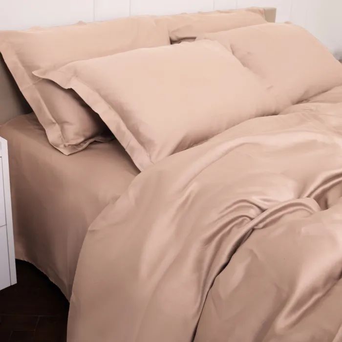 Постельное белье MirSon Tencel №03 Creamy 160х220 полуторный Евро (2200009369049) изображение 7
