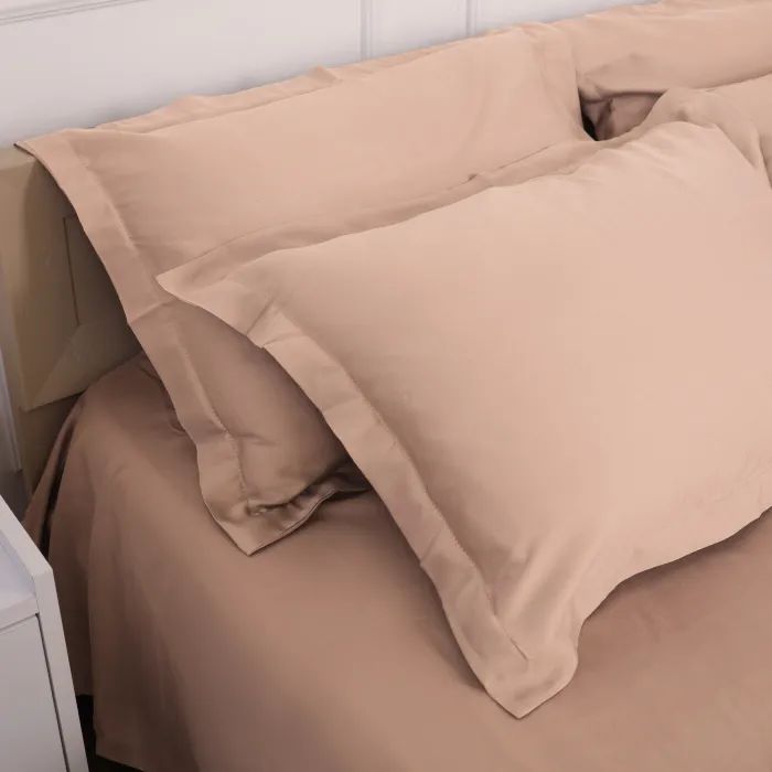Постельное белье MirSon Tencel №03 Creamy 160х220 полуторный Евро (2200009369049) изображение 8