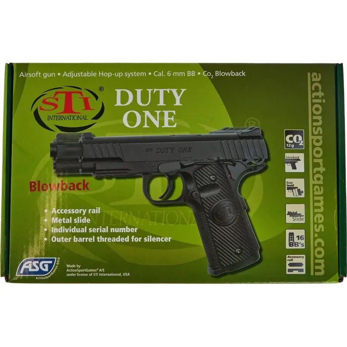 Страйкбольний пістолет ASG STI Duty One Blowback CO2 (16724) зображення 7