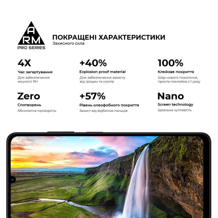 Стекло защитное Armorstandart Pro ZTE Blade A36 4G (ARM88874) изображение 5