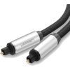 Кабель мультимедійний Optical Toslink 1.5m AV108 black Ugreen (10542) зображення 4