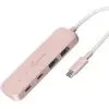 Концентратор J5create USB-C to 2xUSB-A + 2xUSB-C 3.2 10Gbps rose (JCH342ER-N) зображення 2