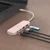 Концентратор J5create USB-C to 2xUSB-A + 2xUSB-C 3.2 10Gbps rose (JCH342ER-N) изображение 5