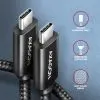 Дата кабель USB-C to USB-C 3.0m USB 2.0 PD 240W 5A black AXAGON (BUCM2-CM30AB) изображение 4