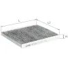 Фильтр салона ALPHA FILTER AF5281a