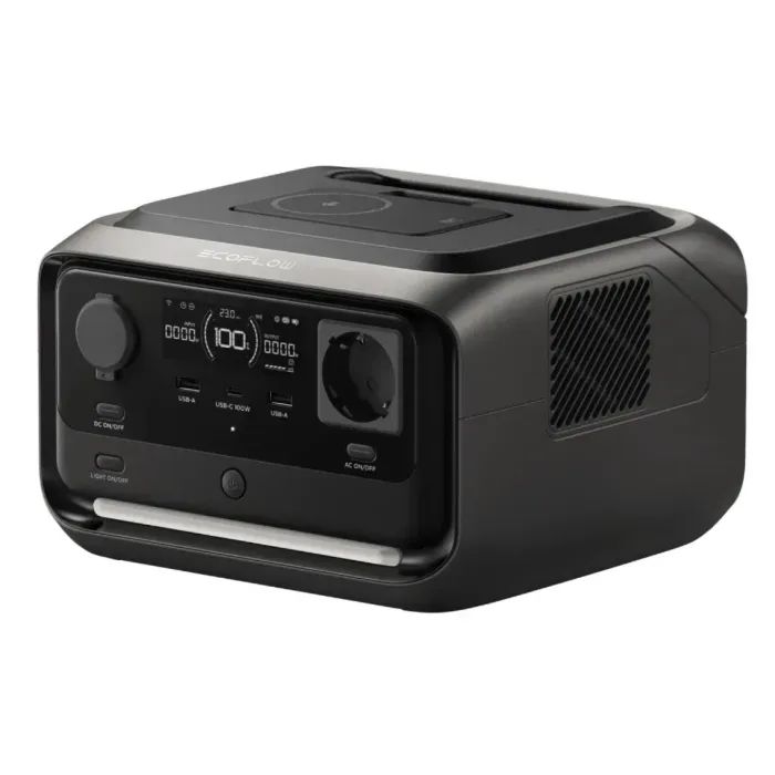 Зарядная станция EcoFlow RIVER 3 Plus Wireless (EFRIVER3PLUS-W-EU-CBOX)