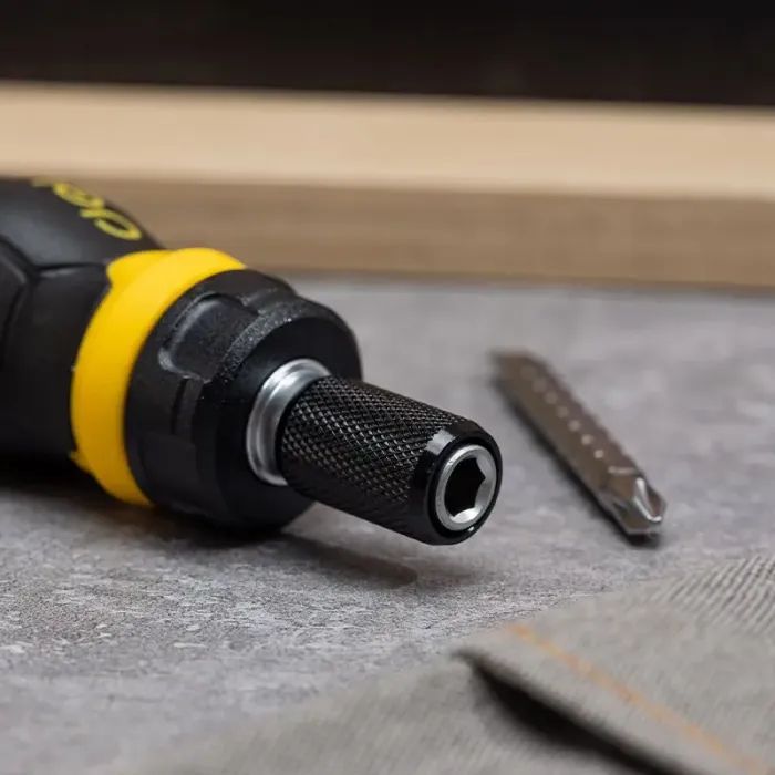 Викрутка Deli PH2 + SL6 з тріскачкою (EDL626010) зображення 8