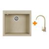 Мойка кухонная Adamant Univer Сахара + змішувач (4824296912102)
