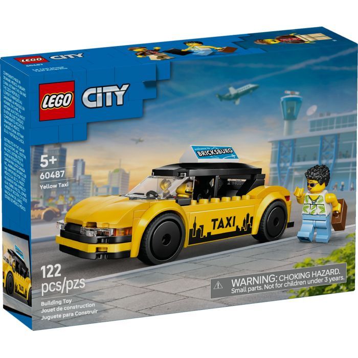 Конструктор LEGO City Желтое такси (60487)