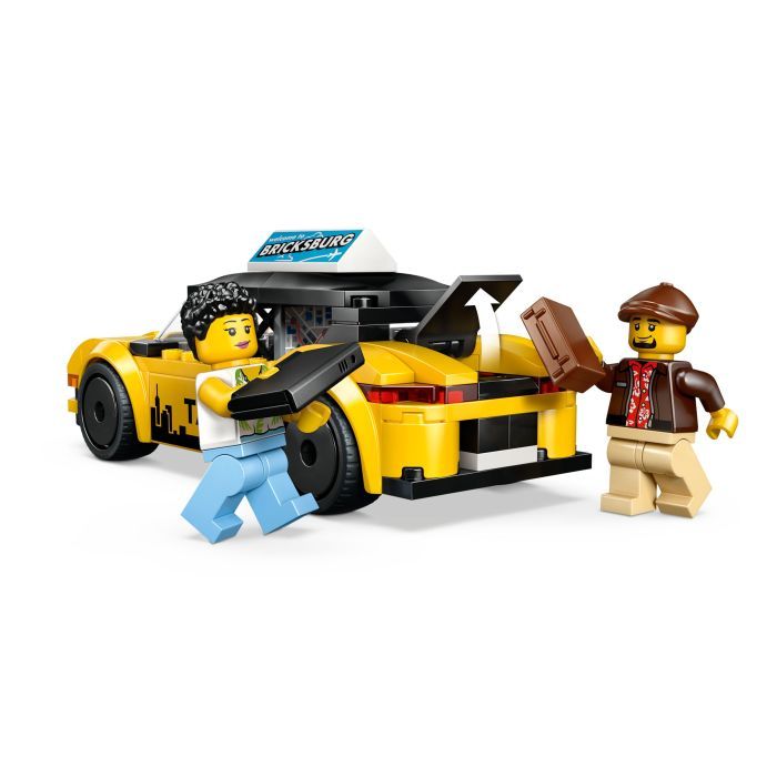 Конструктор LEGO City Желтое такси (60487) изображение 4