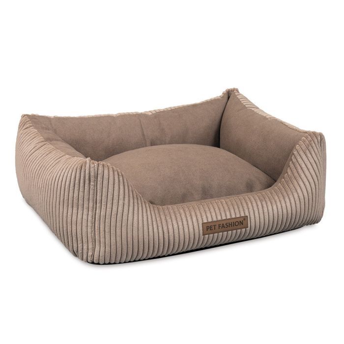 Лежак для животных Pet Fashion DEVID 62х50х19 см темно-серый (4823082444519)