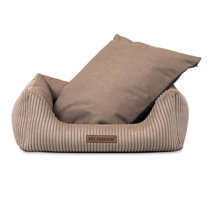 Лежак для животных Pet Fashion DEVID 62х50х19 см темно-серый (4823082444519) изображение 5