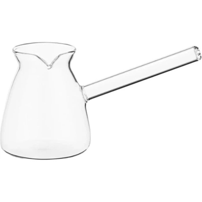 Турка Ardesto Black Mars 0.5л, боросилікатне скло (AR0850GB)