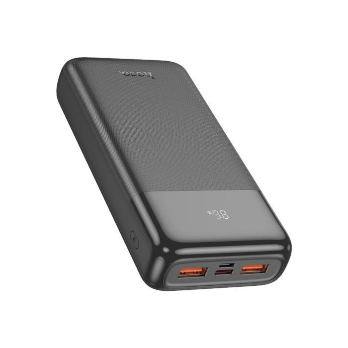 Батарея універсальна HOCO 20000mAh, PD/20W, 22.5W, Black (J121A / 42069) зображення 2