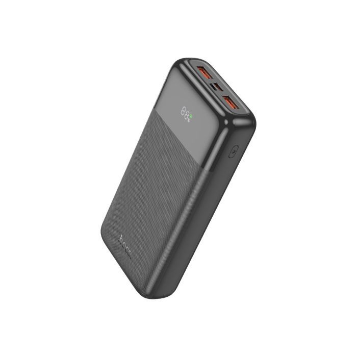 Батарея універсальна HOCO 20000mAh, PD/20W, 22.5W, Black (J121A / 42069) зображення 4
