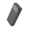 Батарея універсальна HOCO 20000mAh, PD/20W, 22.5W, Black (J121A / 42069) зображення 4