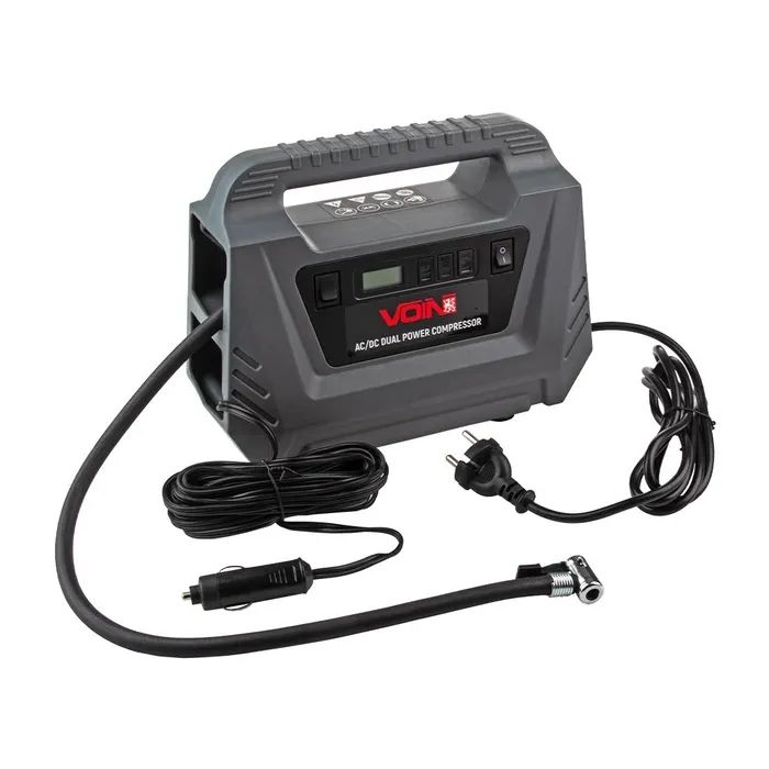 Автомобільний компресор VOIN VC-220 116psi/10А/25л (VC-220 AC /DC)