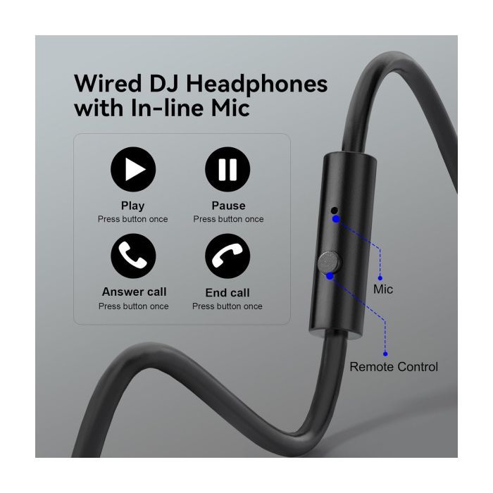 Наушники OneOdio Pro 10 3,5мм/6,35мм Black (Pro 10 Black) изображение 6