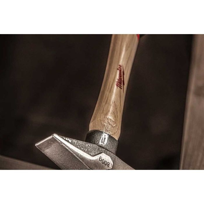 Молоток Milwaukee инженерный с рукояткой из гикори 1000 гр. (4932478670) изображение 2