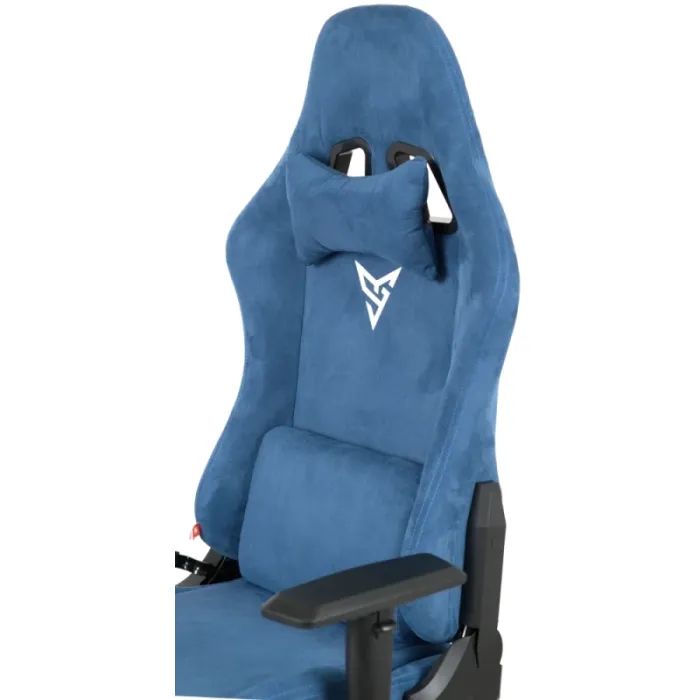 Кресло игровое Аклас Герц RL (Бархат Светло-синий) (00160348) изображение 10