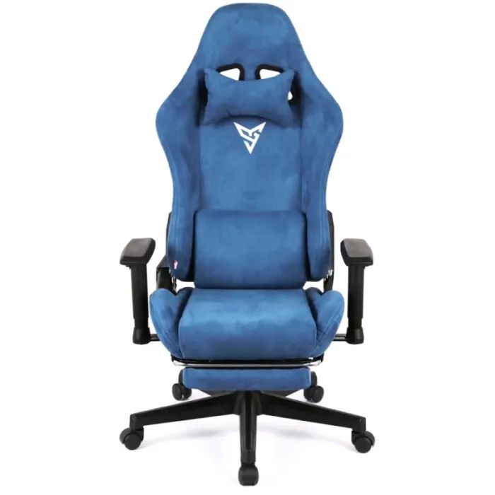 Кресло игровое Аклас Герц RL (Бархат Светло-синий) (00160348) изображение 2