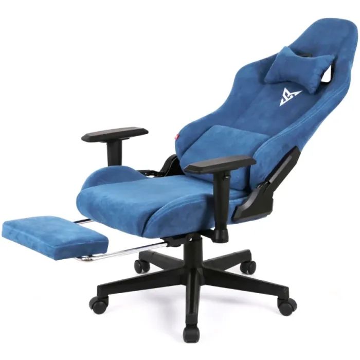 Кресло игровое Аклас Герц RL (Бархат Светло-синий) (00160348) изображение 7