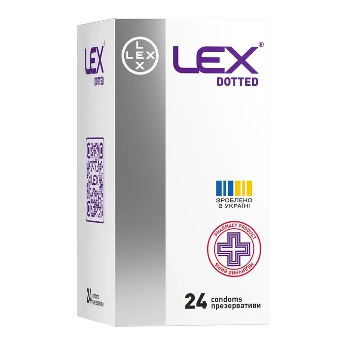 Презервативы Lex Condoms Dotted 12 шт. (4820144771996)