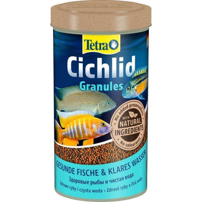Корм для риб Tetra Cichlid Granules для цихлід гранули 500 мл (4004218812024)