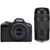 Цифровой фотоаппарат Canon EOS R50 + RF-S 18-45 IS STM + RF 75-300 Black (5811C150BA)