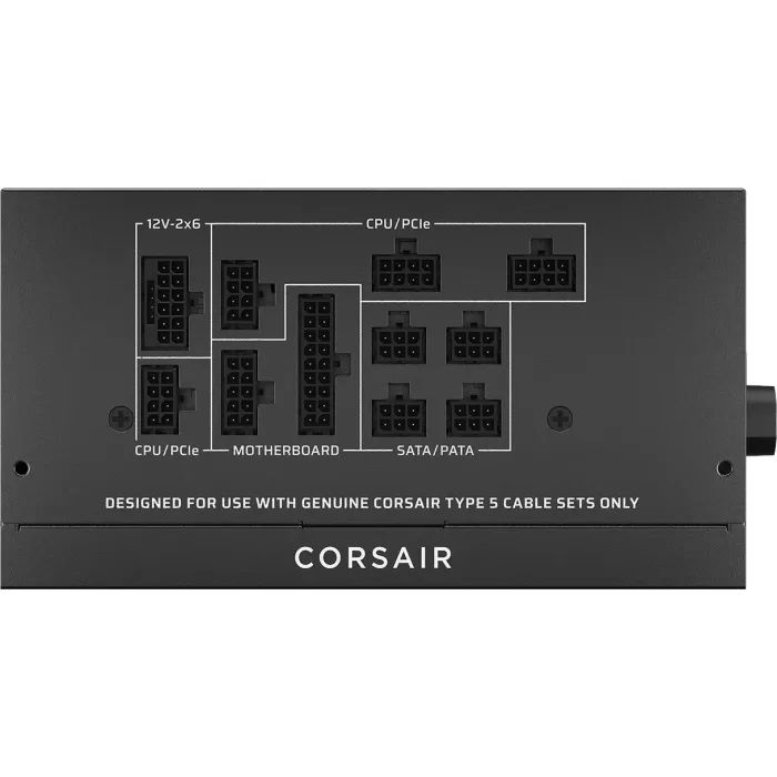 Блок питания Corsair 850W RM850x SHIFT (CP-9020299-EU) изображение 3