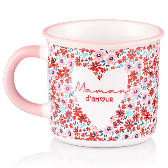 Чашка Ardesto Mom, 400мл, кераміка, багатокольоровий (AR3097)