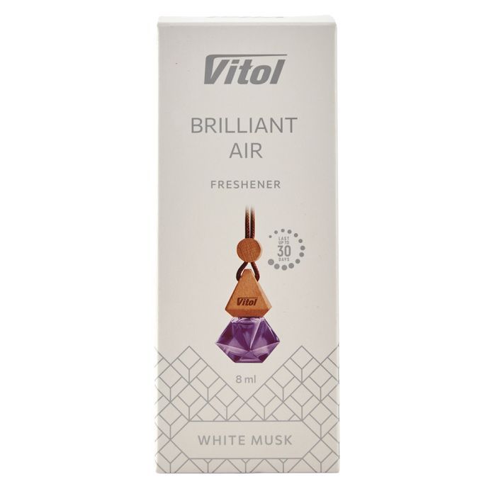 Ароматизатор для автомобіля VITOL Air White Musk 8мл (VBA05) зображення 9