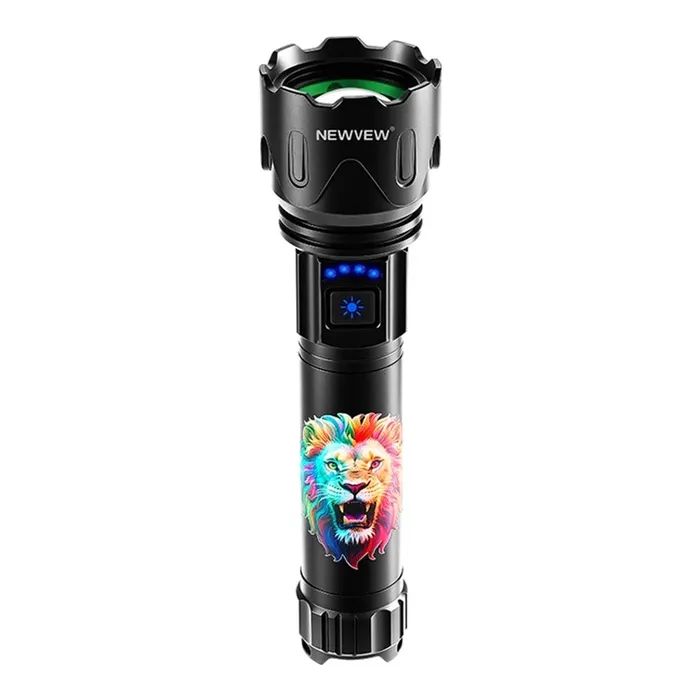 Фонарь NEWVEW NV-K47-Lion 3000mAh Black (NWVW-NV-K47-LION-BK)