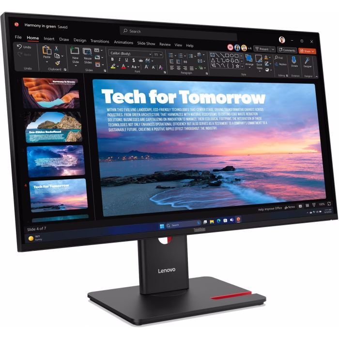 Монитор Lenovo T27QD-40 (64AAGAR2EU) изображение 2