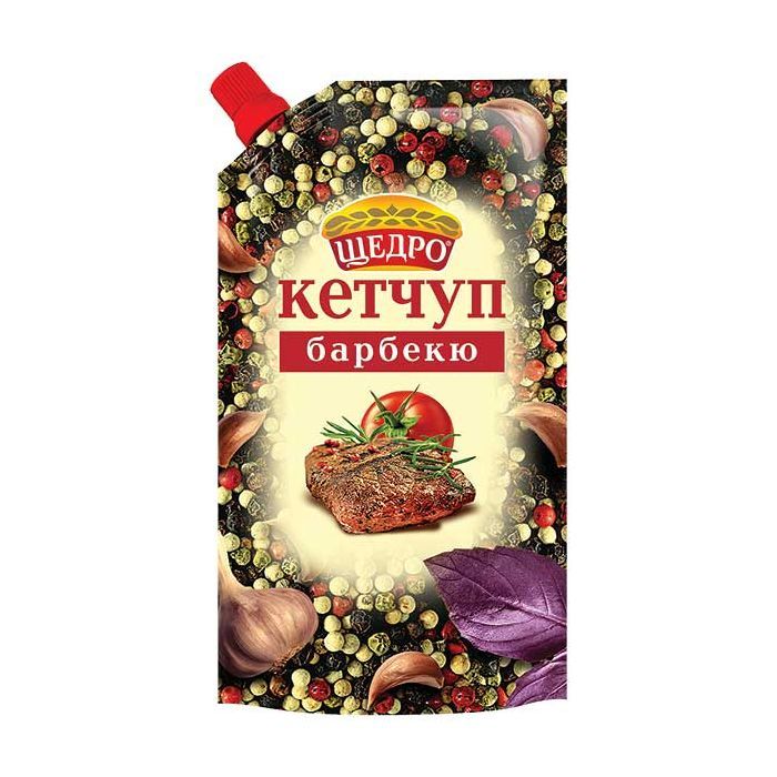 Соус Щедро Кетчуп Барбекю 250 г (4823097405956)