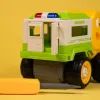Конструктор Otamanko Машинка-конструктор Тиранозавр грузовик Желтый/зеленый (OTA-125TR) изображение 4