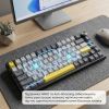 Клавіатура Ajazz AK820 Sea Salt Switch RGB USB-C UA Black (AK820-SS-BGY) зображення 15