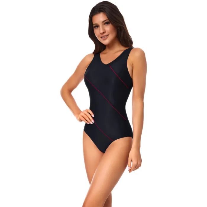 Купальник Aqua Speed Sophie 441-33 бордовий, рожевий 42 (5908217691385)