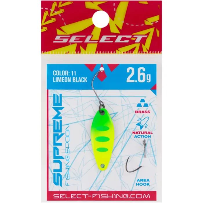 Блешня Select Supreme 2.6g 30mm 28 River Cocktail (1870.80.65) зображення 2