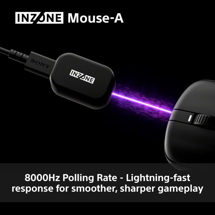 Мишка Sony INZONE Wireless/USB Black (MSEG500B.E) зображення 7