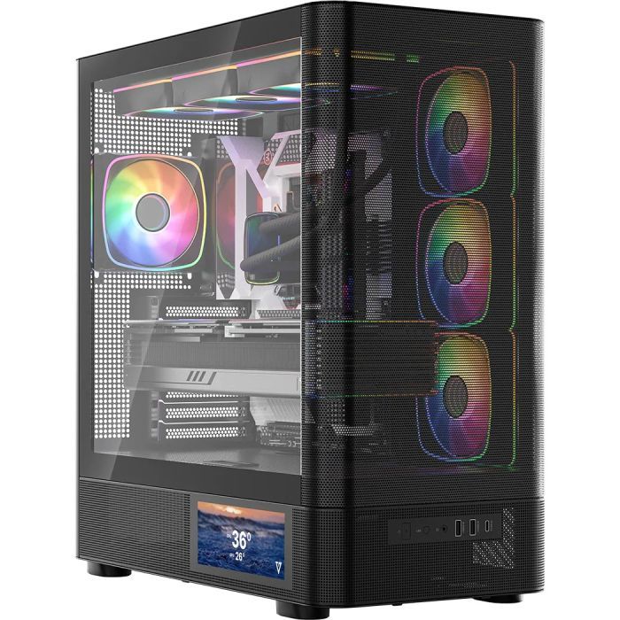 Корпус для ПК Modecom VOLCANO AQ400 ARGB (MC-A-AQ400-4FA-B) изображение 3
