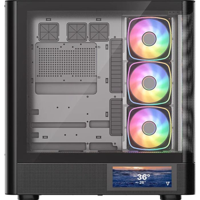 Корпус для ПК Modecom VOLCANO AQ400 ARGB (MC-A-AQ400-4FA-B) изображение 9
