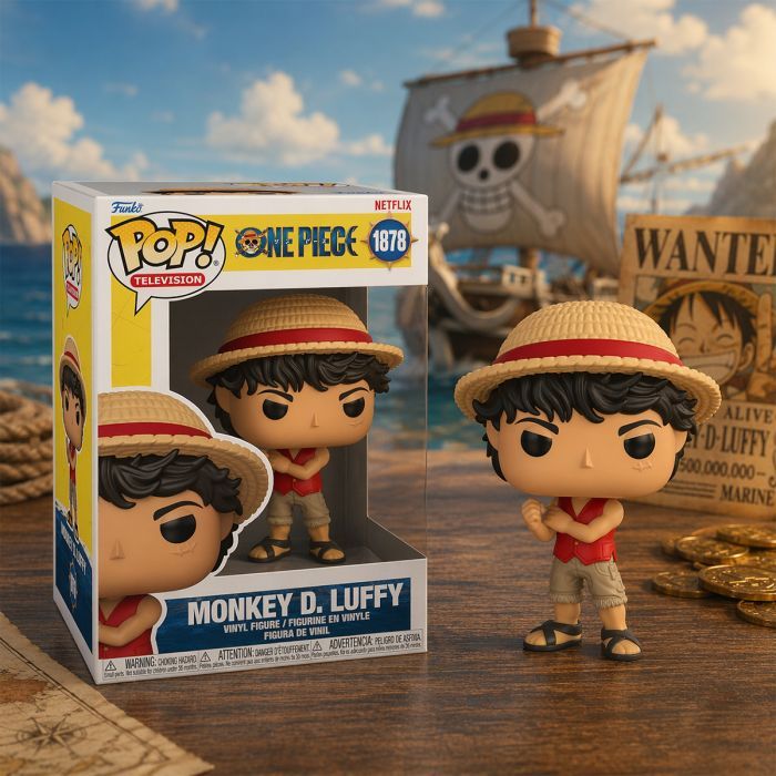 Фігурка Funko Pop серії Великий куш S1 - Луффі (75665) зображення 3