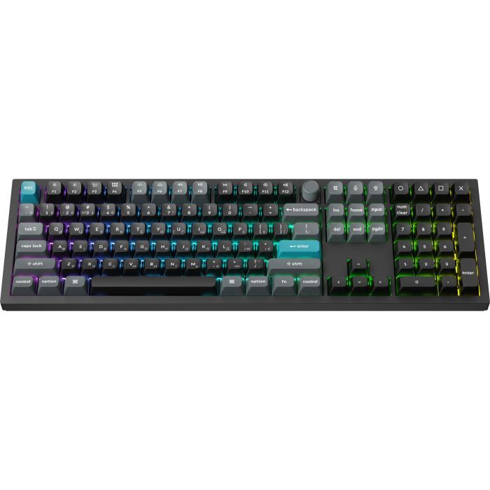 Клавіатура Keychron Q6 Ultra Keychron Red Switch RGB UA Black (Q6U-M1-UA) зображення 2
