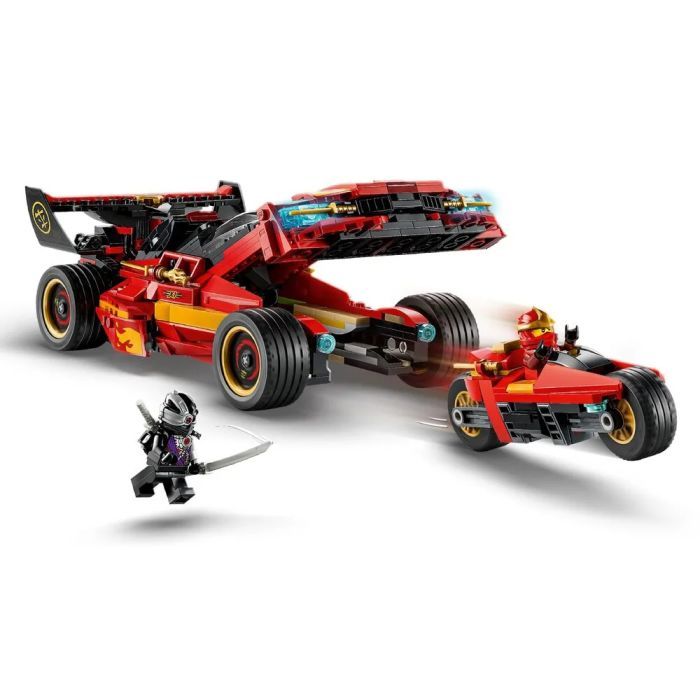 Конструктор LEGO NINJAGO Переслідувач ніндзя X-1 — 15-та річниця (71867) зображення 2