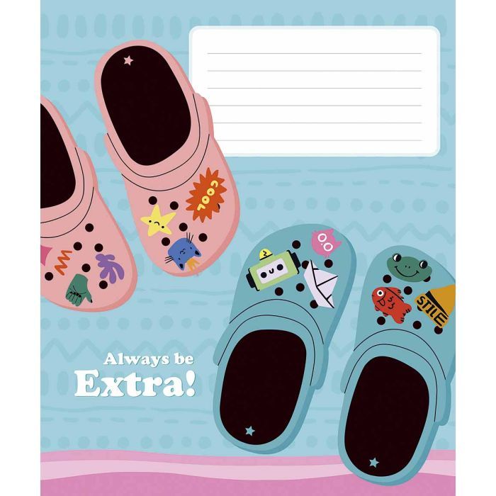 Тетрадь Школярик Genius Be extra 12 листов клетка (012-3588K) изображение 4