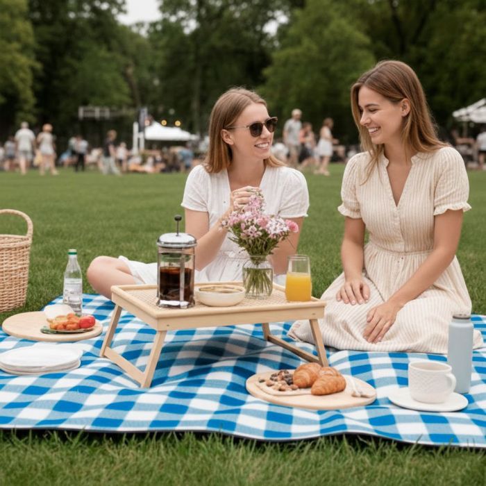 Туристический коврик Soft Me Picnic червоний/чорний (70030105-02) изображение 10