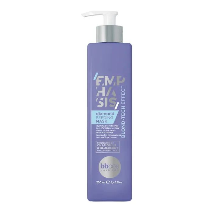 Маска для волос BBcos Emphasis Blond-Tech Effect Diamond Feeding Mask 250 мл (8051566449903)